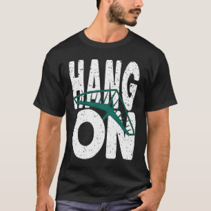 T-shirt Accrochez-vous pilote de wingsuit de vol libre de
