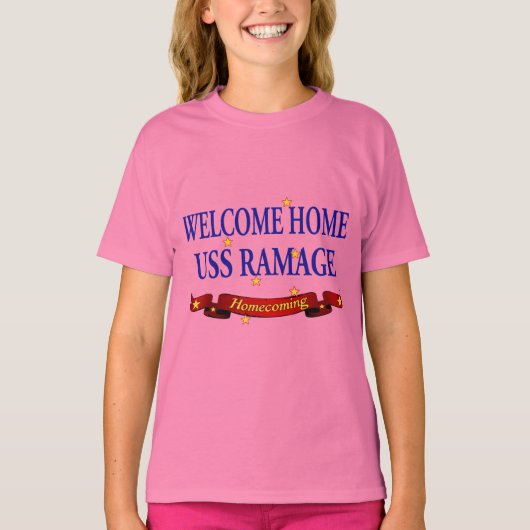 T-shirt Accueil Accueil USS Rampage (Devant)