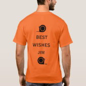 T-shirt Accueil Amélioration Félicitations (Dos)