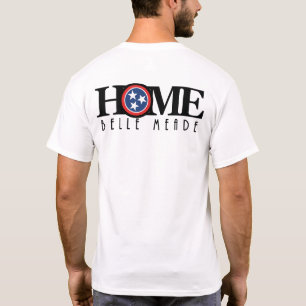 T-shirt ACCUEIL Belle Meade (Imprimé de retour)