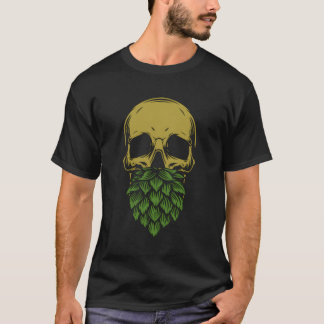 T-shirt Accueil Brassage Ipa Artisanat Bière Brasseur Crân