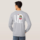 T-shirt ACCUEIL Californie (Dos entier)