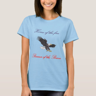 T-shirt Accueil des Libres à cause des Courageux
