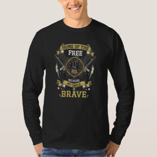 T-shirt Accueil Des Libres Parce Que Mon Oncle Est Brave M