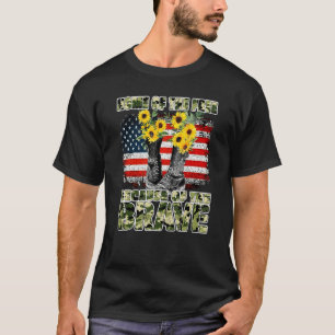 T-shirt Accueil du Free Of The Brave American Flag Vetera