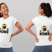 T-shirt "ACCUEIL" en pot d'abeille et de miel