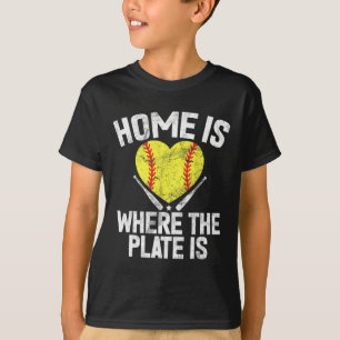 T-shirt Accueil est là où l'assiette est molle Catcher Sof