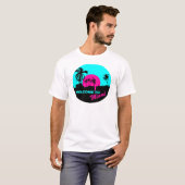 T-shirt Accueil frais à la conception de Miami (Devant entier)