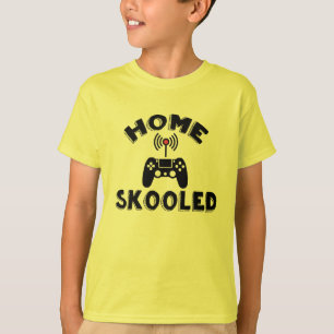 T-shirt Accueil Joueur Skoolé Tee - Funny Homeschool Shirt