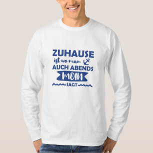 T-shirt Accueil Moin Allemagne du Nord Ancre Mer du Nord M