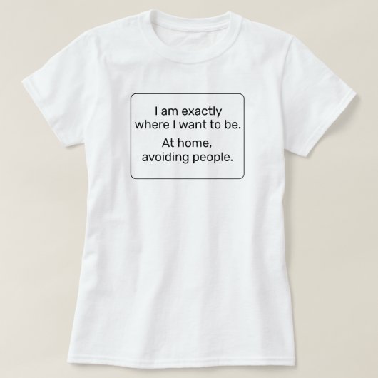 T-shirt Accueil (noir) (Design devant)