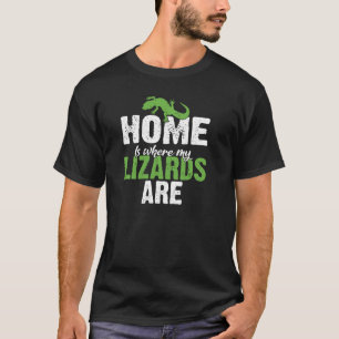 T-shirt Accueil Où Mes Lizards Sont Gardiens De Reptiles P