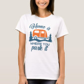 T-shirt Accueil - Où vous le garez (Devant)