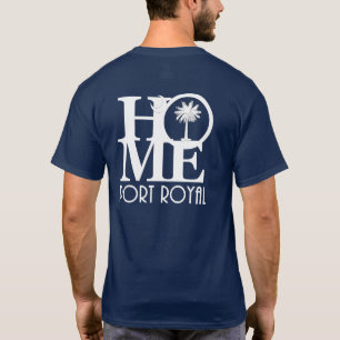 T-shirt ACCUEIL Port Royal SC (en arrière-plan)