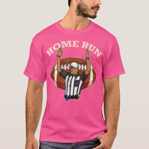 T-shirt Accueil Run Football arbitre Funny Football Touchd