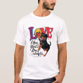 T-shirt Accueil sans chien incomplet (Devant)