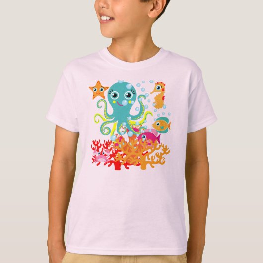 T-shirt Accueil vers l'océan (Devant)