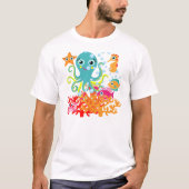 T-shirt Accueil vers l'océan (Devant)