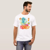 T-shirt Accueil vers l'océan (Devant entier)