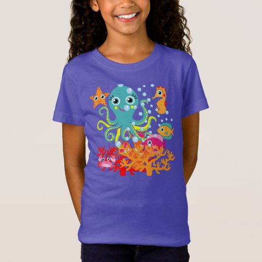 T-Shirt Accueil vers l'océan (Devant)