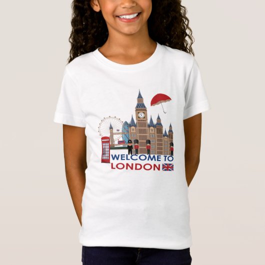T-Shirt Accueil vers Londres (Devant)