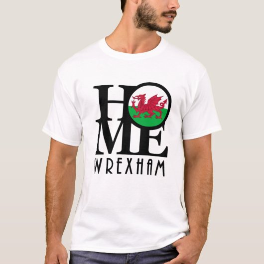 T-shirt ACCUEIL Wrexham Wales (Devant)