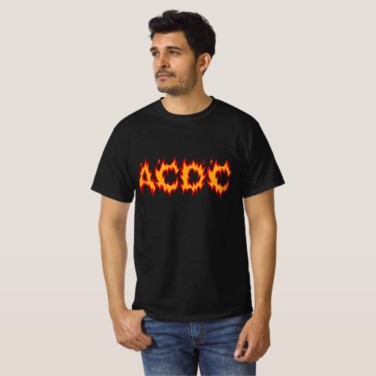 T-SHIRT ACDC (Devant entier)