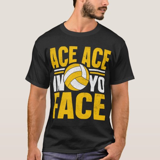 T-shirt -Ace-as-Volleyball-T-Chemise- (Devant)