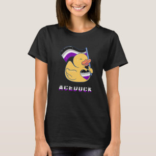 T-shirt Ace Caoutchouc Canard Caoutchouc Duckké Drapeau As