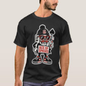T-shirt Ace de la Mascotte de rue Spades — Pro Grind Editi (Devant)