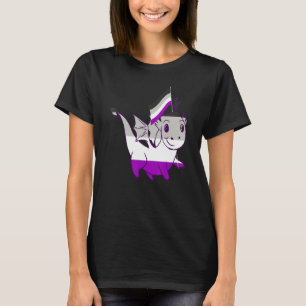 T-shirt Ace Dragon Drapeau Asexuel Lgbqa Ace Asex Pride Co