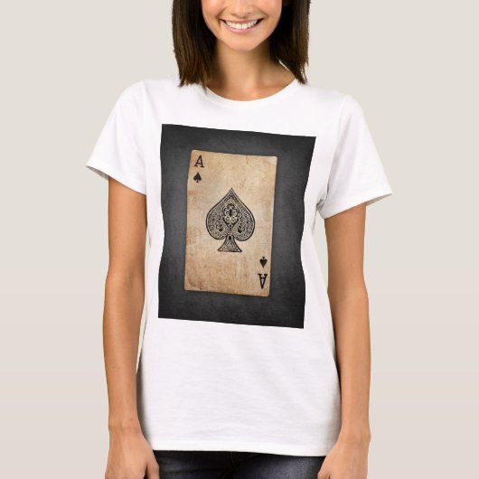 T-shirt Ace of spades (Devant)