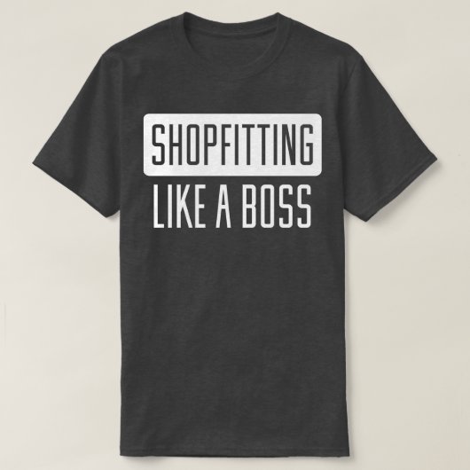 T-shirt Achat Comme Un Boss (Design devant)