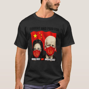 T-shirt Acheté Et Payé Pour La Chine Première Amérique Der