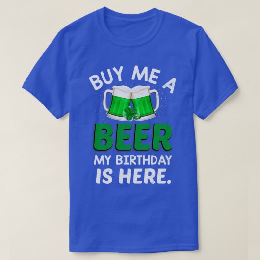 T-shirt Achète-moi une bière (Design devant)