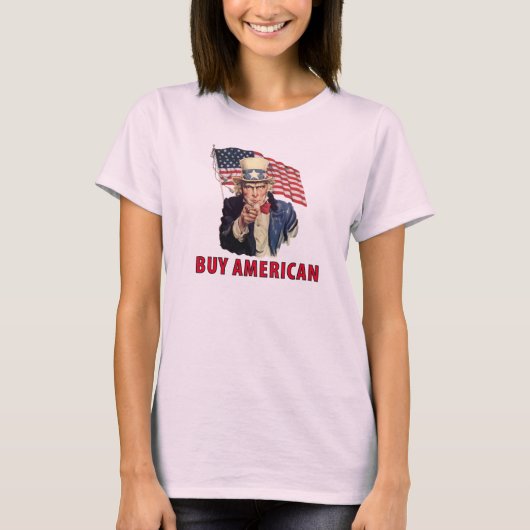 T-shirt Acheter American (Devant)