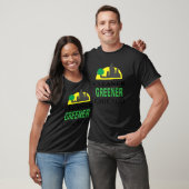 T-shirt Acheter Cleaner Greener Chicago (Unisexe)