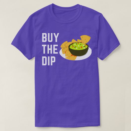 T-shirt Acheter DIP Fun Stock Investisseur ou Crypto Trade (Design devant)