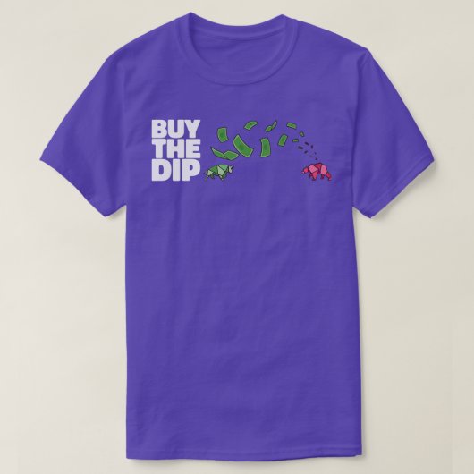 T-shirt ACHETER LES Dons DIP Daytrader amp Investisseurs (Design devant)