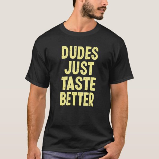 T-shirt Acheter les mecs Goûtez mieux (Devant)