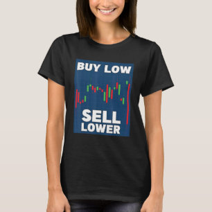 T-shirt Acheter Low Sell Lower CryptoCurrency Bitcoin Bloc