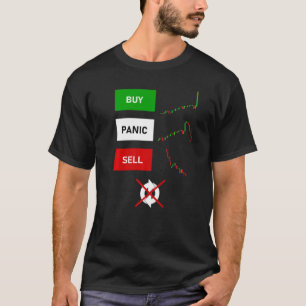 T-shirt Acheter Panic Vendre Ne pas répéter les Stocks de 