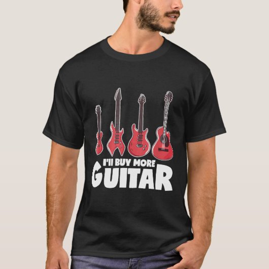 T-shirt Acheter Plus Guitare Ukelele Basse Électrique Gui (Devant)