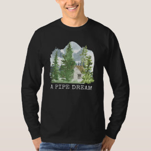 T-shirt Acheteur de chalet Un tuyau Dream Forêt Maison Cha