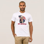 T-shirt Achetez l'Américain (Devant entier)