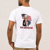 T-shirt Achetez l'Américain (Dos)