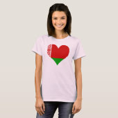 T-shirt Achetez le drapeau du Belarus (Devant entier)