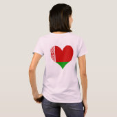 T-shirt Achetez le drapeau du Belarus (Dos entier)