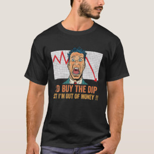 T-shirt ACHETEZ LE Stock DIP Market, Crypto (Crypto),