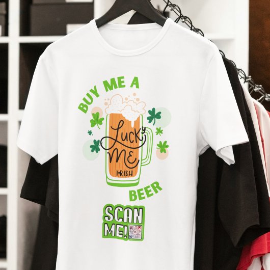 T-shirt Achetez-moi une bière Saint Patty's Day